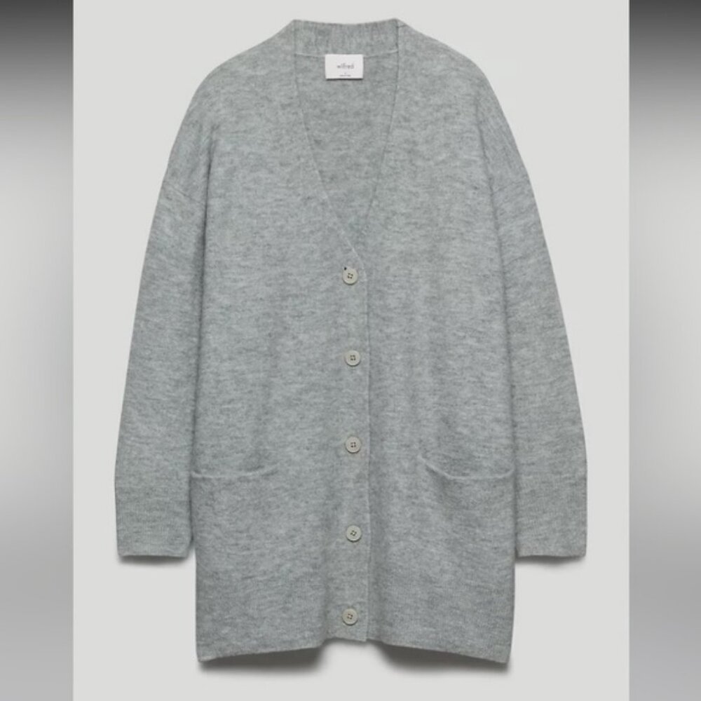 Aritzia Wilfred Bilbao Oversized Cardigan Sweater
